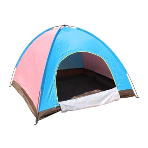 Σκηνή Camping 3-4 ατόμων 200Χ200Χ132 εκ. σε διάφορα χρώματα (600mm) - KESKOR 5912