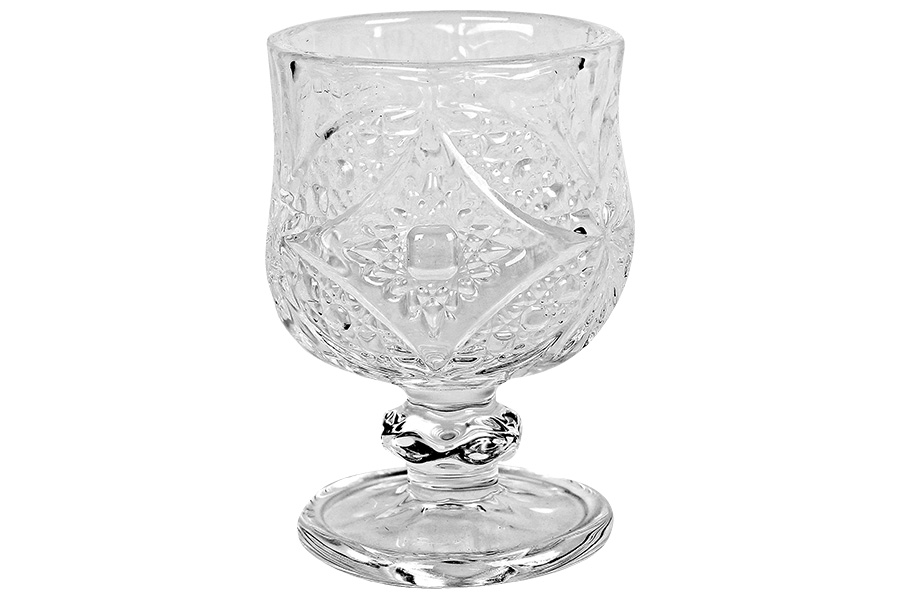 Ποτήρι σφηνάκι - λικέρ κολωνάτο γυάλινο τεμ. 1 35 ml Φ5Χ6,5 εκ. - KESKOR 88019