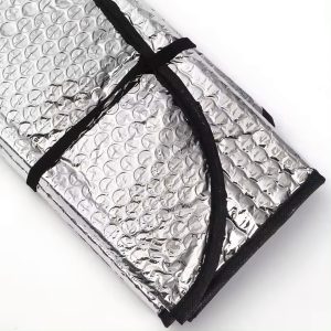 Ηλιοπροστασία αυτοκινήτου Aluminium 130Χ60 εκ. - KESKOR 47150