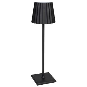 Πορτατίφ αλουμινίου LED επαναφορτιζόμενο (USB) Φ11Χ38 εκ. Μαύρο - KESKOR 68670