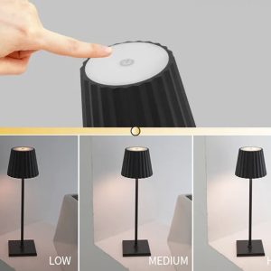 Πορτατίφ αλουμινίου LED επαναφορτιζόμενο (USB) Φ11Χ38 εκ. - KESKOR