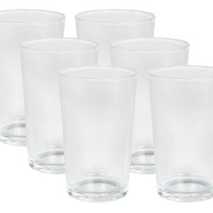 Ποτήρι νερού γυάλινο τεμ. 6 280 ml Φ7,5Χ11,8 εκ. - KESKOR 61292