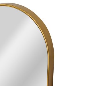 Καθρέπτης τοίχου πλαστικός 29,5Χ70,5Χ3 εκ. χρυσό - KESKOR 72535