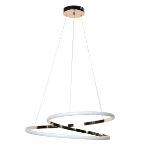 Φωτιστικό κρεμαστό Φ53 εκ. LED 55W 4000K χρυσό - GLOBOBOX 914-500-1