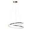 Φωτιστικό κρεμαστό Φ53 εκ. LED 55W 4000K χρυσό - GLOBOBOX 914-500-1