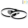 Φωτιστικό οροφής LED 48Χ30Χ13 εκ. 104W μαύρο με controller - KESKOR 868450
