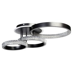 Φωτιστικό οροφής LED 74Χ50Χ19 εκ. 150W μαύρο με controller - KESKOR 868466