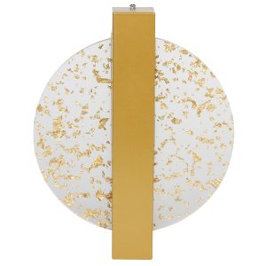 Απλίκα τοίχου μεταλλική χρυσή LED 6W 20Χ4,5Χ25 εκ. με ακρυλικό - KESKOR 458515