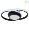 Φωτιστικό οροφής LED 25W 33Χ24Χ6 εκ. μαύρο - KESKOR 458523