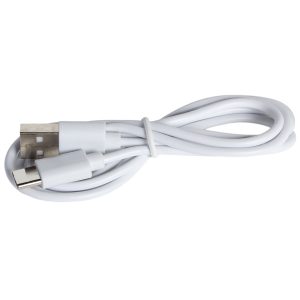Πορτατίφ μεταλλικό LED επαναφορτιζόμενο (USB) Φ11Χ38 εκ. Μαύρο - KESKOR 55541