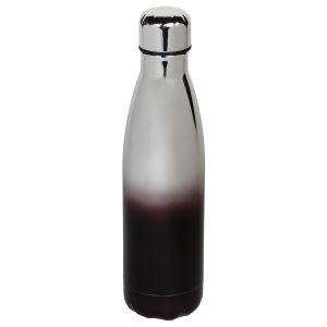 Θερμός μπουκάλι vacuum 500 ml Φ7Χ27 εκ. ασημί μαύρο - KESKOR 61151-5