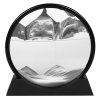 Διακοσμητικό επιτραπέζιο 3D ILLUSION Φ25,5Χ26 εκ. με κινούμενη άμμο Μαύρη - KESKOR 77291-7