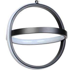 Φωτιστικό κρεμαστό LED 20W 24Χ22Χ24 εκ. μαύρο - KESKOR 458534