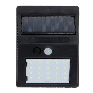 Ηλιακό φωτιστικό τοίχου LED 9,5Χ5Χ12,5 εκ. IP65 με αισθητήρα κίνησης - KESKOR 68348
