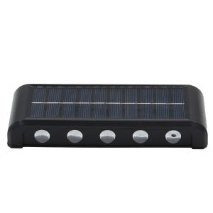 Ηλιακό φωτιστικό τοίχου με 10 LED 15,5Χ2,5Χ6 εκ. IP65 - KESKOR 68351