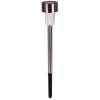 Ηλιακό φανάρι κήπου INOX LED Φ4,5Χ32 εκ. - KESKOR 68347