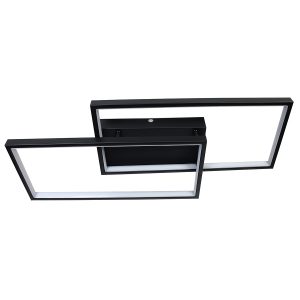Φωτιστικό οροφής LED 34W 65Χ28Χ8 εκ. μαύρο με controller - GLOBOBOX 602164