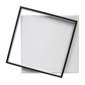 Φωτιστικό οροφής LED 68W 50Χ46Χ5 εκ. μαύρο με controller - GLOBOBOX 602173