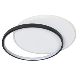 Φωτιστικό οροφής LED 53W 46Χ39Χ5,5 εκ. μαύρο με controller - GLOBOBOX 602175