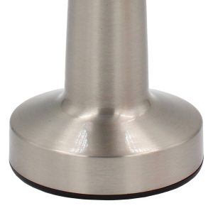 Πορτατίφ μεταλλικό LED επαναφορτιζόμενο (USB) Φ9Χ23 εκ. Ασημί - KESKOR 67966