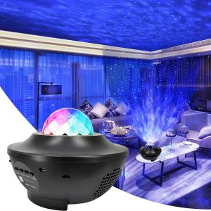 Πορτατίφ επιτραπέζιο LED με ηχείο, bluetooth, laser και φωτορυθμικό - KESKOR 67977