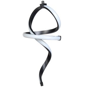 Φωτιστικό κρεμαστό LED 24W Φ18Χ37-100 εκ. Μαύρο - KESKOR 577890