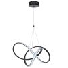 Φωτιστικό κρεμαστό LED 50W 43Χ43Χ21-85 εκ. Μαύρο - KESKOR 577898