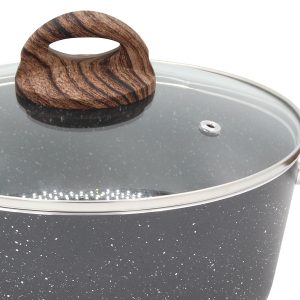 Κατσαρόλα αντικολλητική Ν22 με κεραμική επίστρωση και πυρίμαχο καπάκι - TNS 03-950-3156