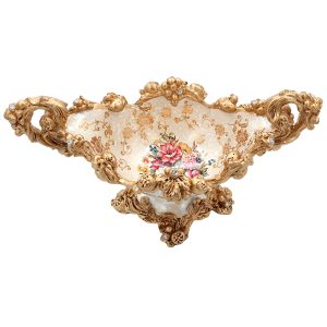 Κουπ διακσομητικό Polyresin 35Χ18Χ20 εκ. Γόνδολα Floral - KESKOR 66000