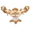 Κουπ διακσομητικό Polyresin 39X19X24 εκ. Γόνδολα Floral - KESKOR 66001