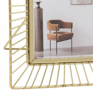 Κορνίζα μεταλλική 13Χ18 εκ. (20Χ26 εκ.) Χρυσή - KESKOR 88303
