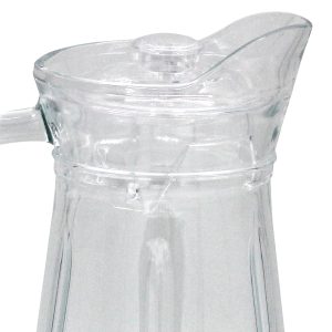 Κανάτα γυάλινη 1700 ml 17Χ13Χ26 εκ. με πλαστικό καπάκι - KESKOR 61401