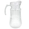 Κανάτα γυάλινη 1700 ml 17Χ13Χ25,5 εκ. με πλαστικό καπάκι - KESKOR 61402