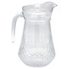Κανάτα γυάλινη 1400 ml 15Χ12Χ22 εκ. με πλαστικό καπάκι - KESKOR 61404